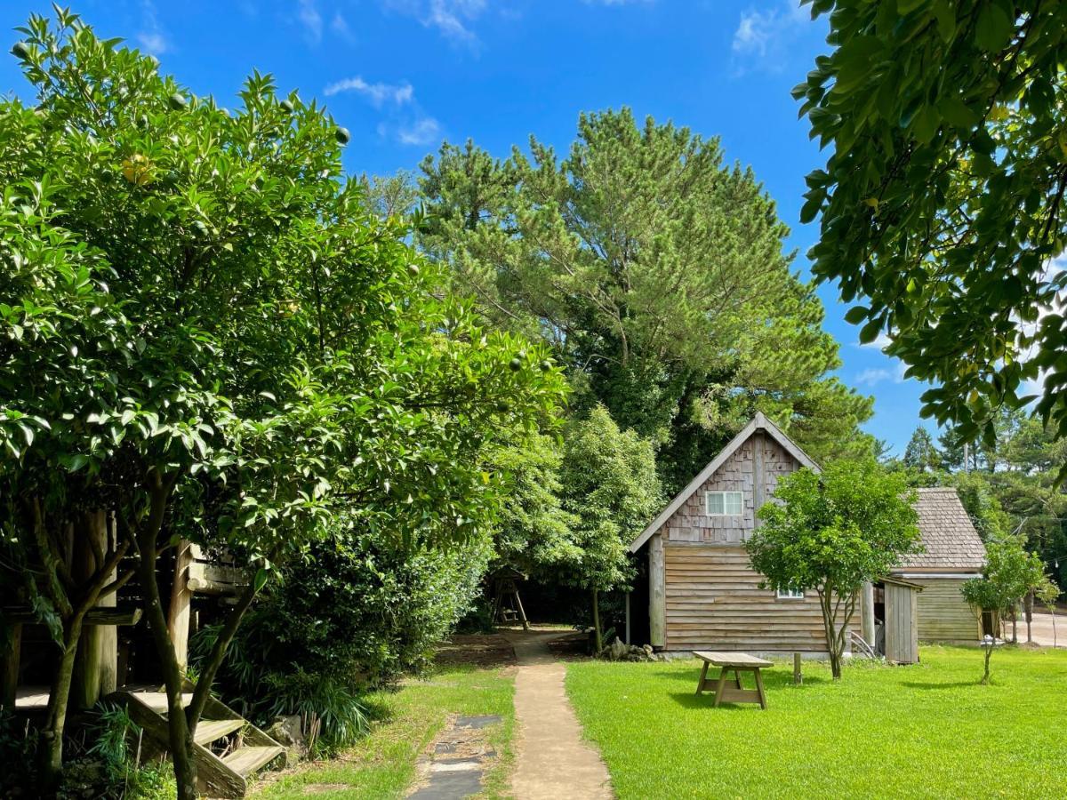 Вилла Log Park Dochidol Ranch Чеджудо Экстерьер фото